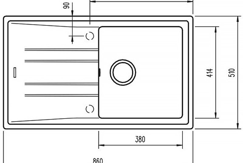 Drezy - Schock / Teka Stone 50 B-TG - foto Drezy - Schock / Teka Stone 50 B-TG - foto