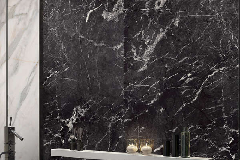 Obkladové panely ROCKO TILES / R106 Marquina, PT - foto Obkladové panely ROCKO TILES / R106 Marquina, PT - foto