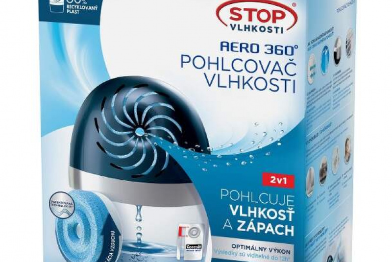 Lepidlá a tmely - Ceresit / CERESIT Stop vlhkosti Aero 360° prístroj - foto Lepidlá a tmely - Ceresit / CERESIT Stop vlhkosti Aero 360° prístroj - foto